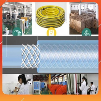 ️Evoucher Bộ dây vòi xịt nước rửa xe,tưới cây ,tăng áp 3 lần,loại 3m,5m 206318 đầu đồng,cút,nối nhựa đen+  đai