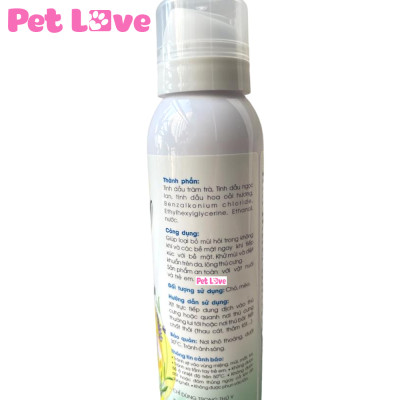 Xịt khử mùi chó mèo Vemedim Smell Master (chai 150ml)