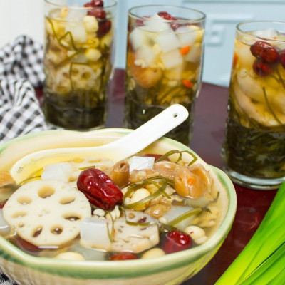 Set Chè Sâm Bổ Lượng (Set lớn 30 Chén) VietTin Mart