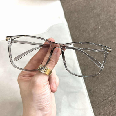 Kính Mắt vuông to gọng nhựa dẻo siêu bền, siêu nhẹ ulzzang Hàn Quốc