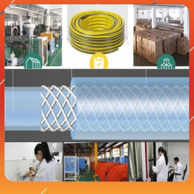 ️Evoucher Bộ dây vòi xịt nước rửa xe, tưới cây , tăng áp 3 lần,loại 3m,5m 206701-3 đầu đồng,cút nối nhựa đen+  đai