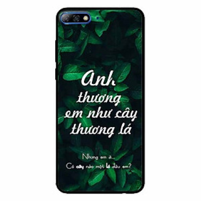 Ốp lưng in cho Huawei Y7/ Y7 Prime 2018  Mẫu Anh Thương Em
