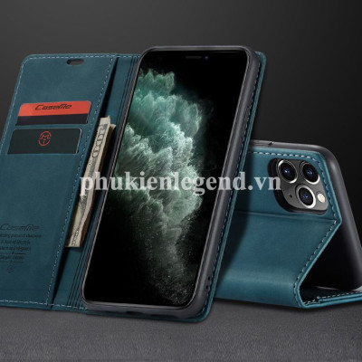 Bao da dạng ví hiệu Caseme dành cho iPhone 13 Pro Max , iPhone 13 , iPhone 13 Pro chống sốc chống va đập, kèm ngăn đựng thẻ đựng tiền tiện lợi - Hàng chính hãng