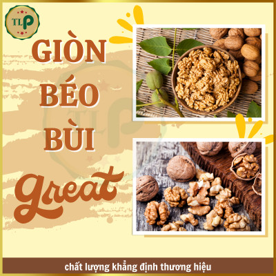 NHÂN HẠT ÓC CHÓ TÂN LỘC PHÁT HŨ 350G THƠM NGON BỔ DƯỠNG