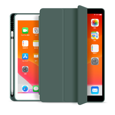 Bao da TPU cho iPad 10.2-inch Gen 7, Gen 8, Gen 9 Smart Case có khay đựng bút pencil  - Hàng chính hãng