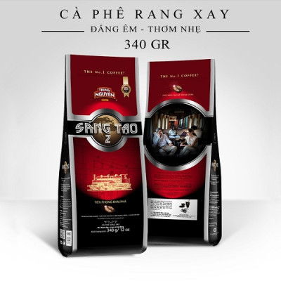 Cà Phê Trung Nguyên Legend Sáng Tạo 2 – Gói 340g – Cân Bằng Robusta & Arabica, Vị Êm Nhẹ