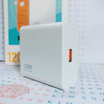 Bộ sạc nhanh LI-TOP AC12 120W chân Type C, đạt chứng nhận 3C tiêu chuẩn quốc gia, Kim Ánh bảo hành hàng chính hãng 12 tháng