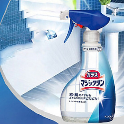 Xịt tẩy vệ sinh cặn Canxi Kao Nhật Bản 400ml trên vòi sen, bồn tửa mặt, kính nhà tắm, gạch men ố màu