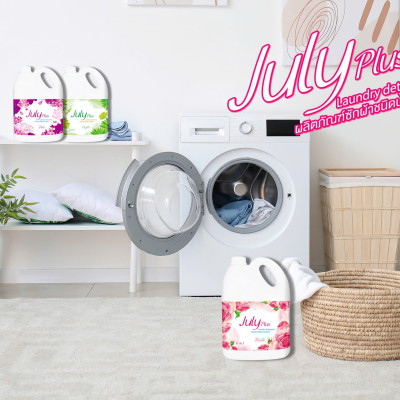 N­ước giặt xả cao cấp 6 in1 July Plus 3.5L - Hàng nhập khẩu Thái Lan