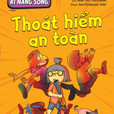 Sách - Comic Kĩ Năng Sống - Dành Cho Trẻ Tiểu Học - Thoát Hiểm An Toàn