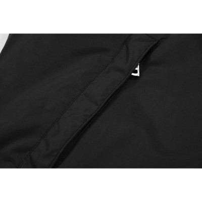 Áo khoác dù nam cổ trụ 2 lớp lót nỉ cao cấp AKD98 Màu Xanh Rêu