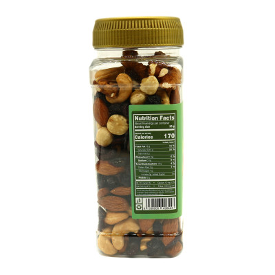 Trail mix LAFOOCO 270g/ hủ LAFOOCO Hạt hỗn hợp và quả mọng