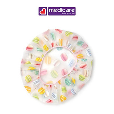 Mũ tắm BASICARE bánh macaron 2331