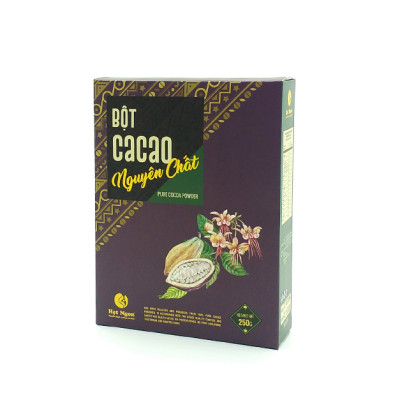 BỘT CACAO NGUYÊN CHẤT - HỘP 250G