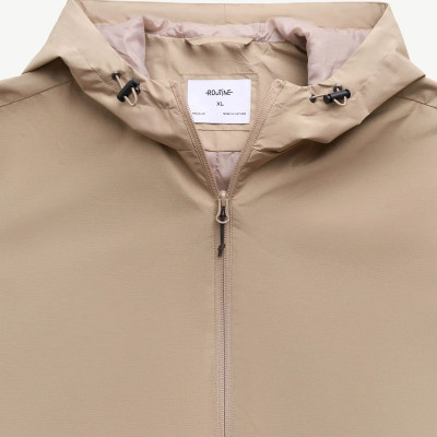 Áo khoác gió có nón và dây kéo. Form Regular - ROUTINE 10F24WJA004 | ROUTINE CÀ MAU