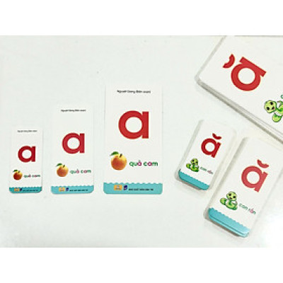 Sách - Flashcard - Bảng Chữ Cái Và Số Đếm - Ndbooks