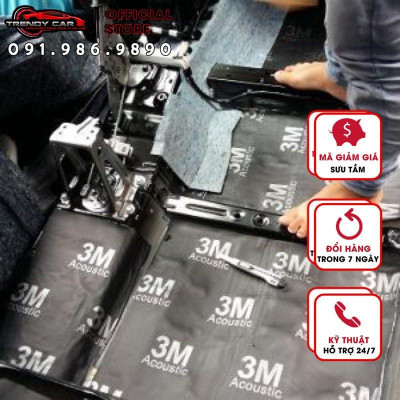 Tấm cách âm ACOUSTIC 3 lớp màu đen siêu chống ồn hàng nhập