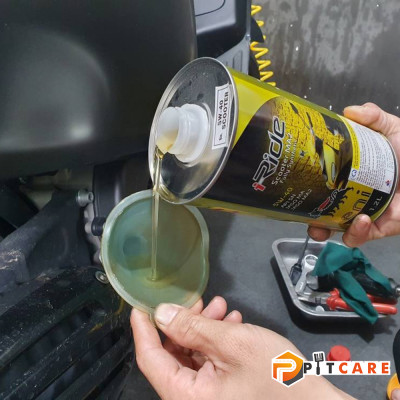 Nhớt Eni Scooter 5W40 JASO MA2 Chai 1L2 Cho Vespa Full Tổng Hợp Chạy Cực Êm