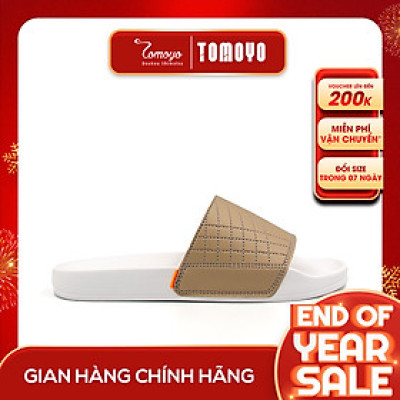 Tomoyo Dép Quai Ngang Da Microfiber Siêu Nhẹ TMD31504