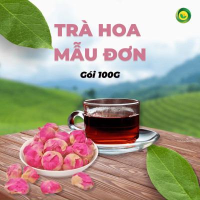 Trà Hoa Mẫu Đơn Sunbeleaf - Túi Zip 80g