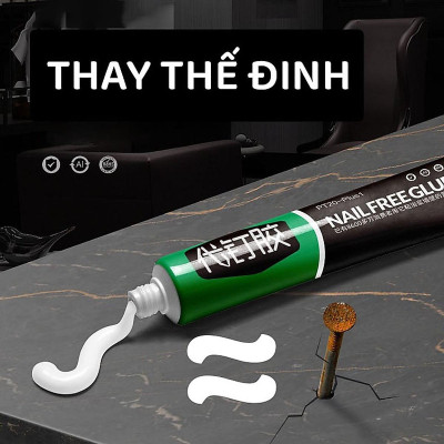 Keo Dán Đa Năng, Keo Siêu Dính, Dán chắc như đóng đinh NOMORE NAIL Tuýp 60g
