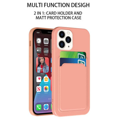 Ốp Lưng Case Bằng Da Kiêm Ví Đựng Thẻ Dành Cho iPhone 15 Pro Max / iPhone 15 Pro, MIPOW CARD BAG TPU LEATHER CASE - HÀNG CHÍNH HÃNG