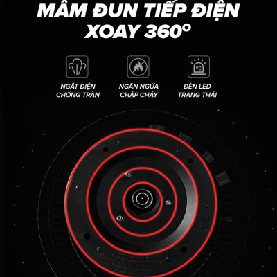 Ấm đun nước siêu tốc Asanzo SK1800-hàng chính hãng