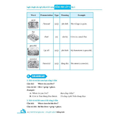Sách - Global Success Luyện Chuyên Sâu Ngữ Pháp Và Từ Vựng Tiếng Anh Lớp 4 - Tập 2 - Minh Thắng
