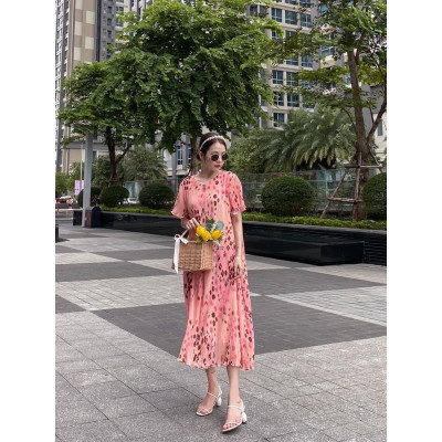 Baciami-Đầm hoa dập ly phôm rộng