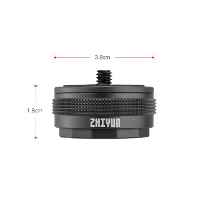 Bộ chuyển đổi Zhiyun thao tác nhanh với ngàm vít 1/4 inch cho gimbal Zhiyun Crane 3 Lab/Weebill Lab/Crane 2/Crane
