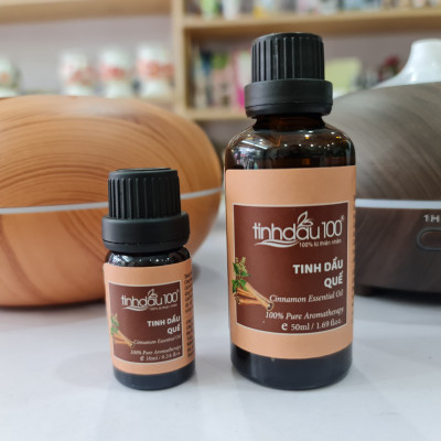 TINH DẦU QUẾ - HƯƠNG THƠM ÂM ÁP, KHỬ MÙI HÔI - 50ml