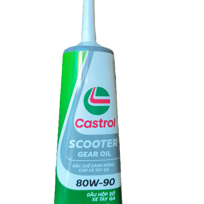 Combo 2 sản phẩm dầu nhớt động cơ cao cấp và dầu hộp số (dầu Lap) cho xe ga (Castrol Power1 Ultimate scooter 0,8L và Castrol scooter gear oil)