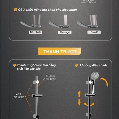 Máy tắm nước nóng OTTOWA TH4501- Hàng chính hãng