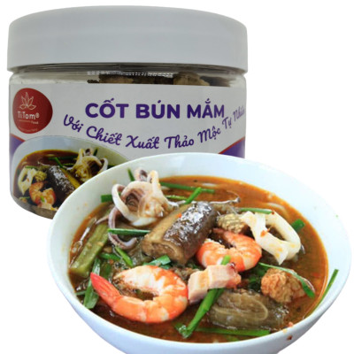 Gia vị nấu bún mắm - Gia vị bún mắm - Gia vị bún mắm nêm sẵn - Cốt bún mắm TITOM 250g