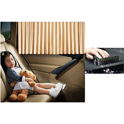  BỘ 4 RÈM VẢI CHE NẮNG CÁNH CỬA THÔNG MINH TRÊN XE HƠI TẶNG KÈM THẺ ĐỖ XE