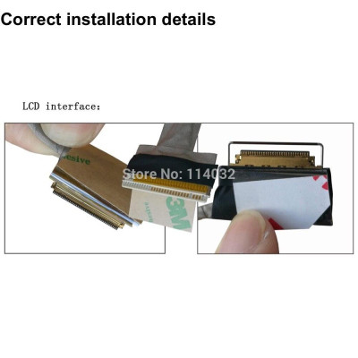 【 Ready stock 】Good Computer Cables For DELL Inspiron 13 7368 LCD LVDs Cable 0VFF2J VFF2J CN-0VFF2J 450.07S05.0021 Screen Video Flex Testing