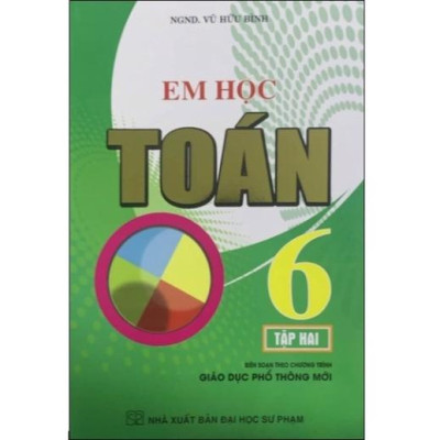 Sách - Combo Em Học Toán Lớp 6 (Tập 1+ Tập 2)