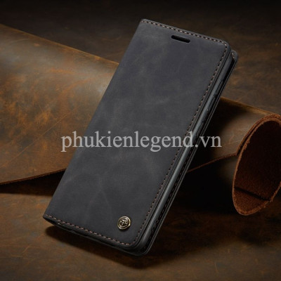 Bao da dạng ví dành cho Samsung Galaxy A71 hiệu caseme chống sốc chống va đập bụi bẩn, có ngăn đựng tiền, đựng thẻ tiện dụng - Hàng chính hãng