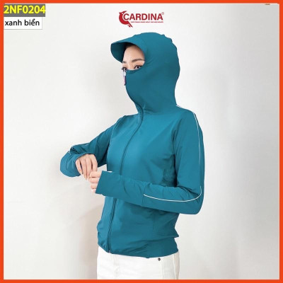 Áo chống nắng nữ 2 lớp chất thun lạnh chống tia uv mặc hè cực mát