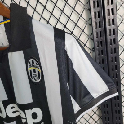 Áo Bóng Đá Retro Juventus 2014 - Sân Nhà bản cao cấp vải Cotton Polyester