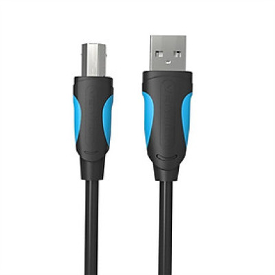  Cáp máy in VENTION USB2.0 Male to Male 10m / 32.8ft cho HP / Canon / Epson (Đen) - Đen - 10m