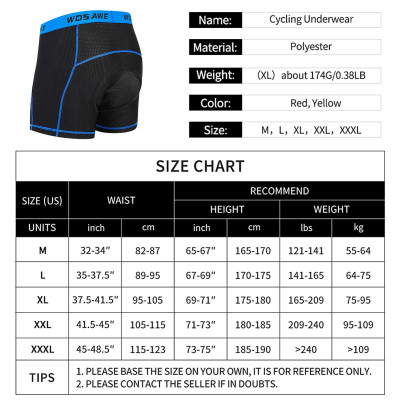 Quần short cho nam đi xe đạp thoáng khí