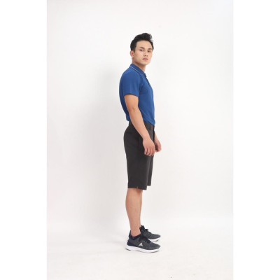 Áo Polo nam ngắn tay AM PLM213 có cổ bo dệt phối kẻ, thoáng mát, nhanh khô, co giãn, không bai xù Sport1