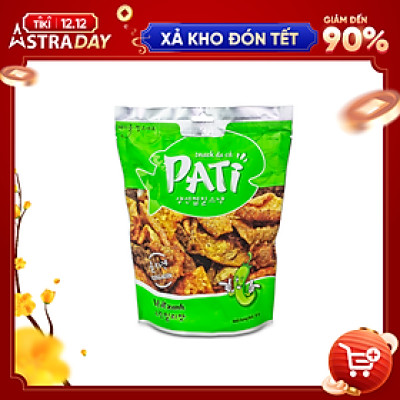 Snack da cá sấy giòn Pati 50g