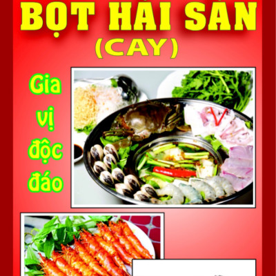 Bột Hải Sản Cay 500gr