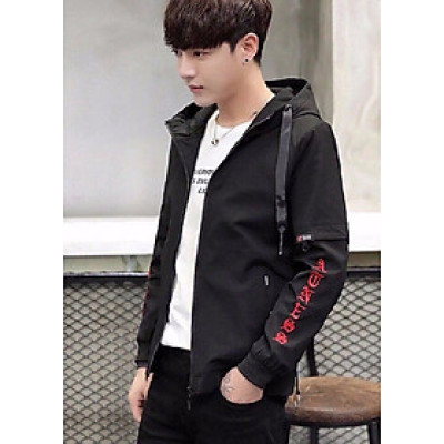 Áo Khoác Dù Nam Có Nón