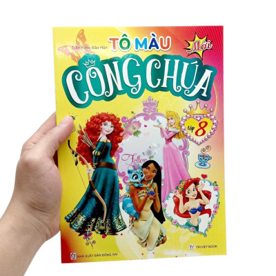 Sách - Tô Màu Công Chúa - Tập 8