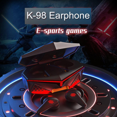 CINCATDY Tai Nghe Bluetooth V5.0 Earbuds Gaming Headphone True Wireless Headset K-98 - Hàng Chính Hãng