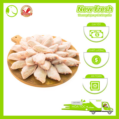 Cánh Gà Mỹ Khúc Giữa Khay - Túi 1kg