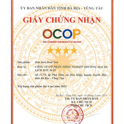 Bún Tươi Hoài Sơn Hữu Cơ Bầu Mây 200g - Thơm ngon, bổ dưỡng, tốt cho sức khỏe, hỗ trợ giảm cân, thực dưỡng